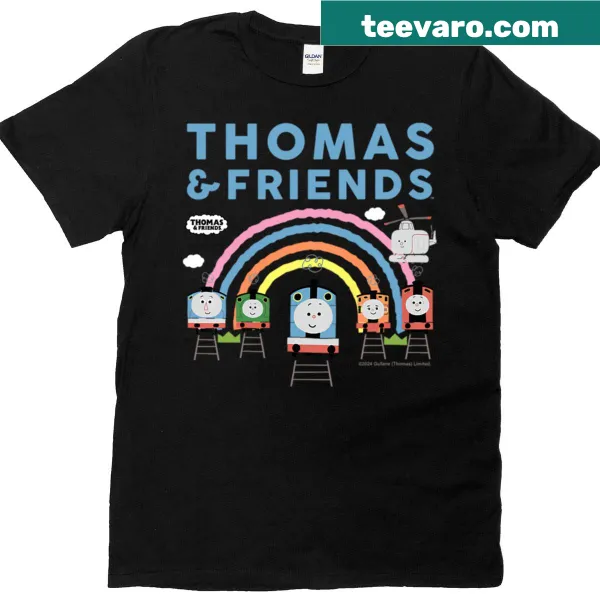 Vintage cartoon birthday t-shirt featuring funny characters