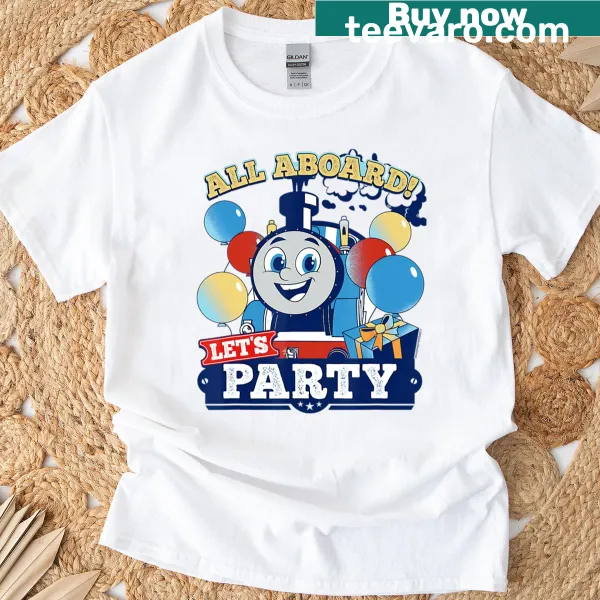 Vintage cartoon birthday T-shirt featuring playful characters for kids
