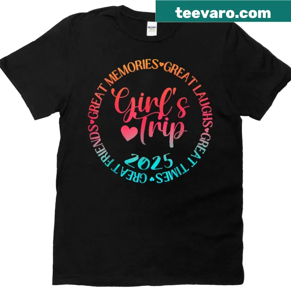 Girls Trip T-shirt celebrating friendship and summer fun