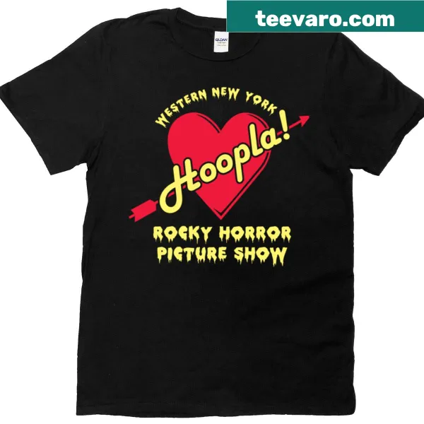 Hoopla logo T-shirt designed for fun and creativity
