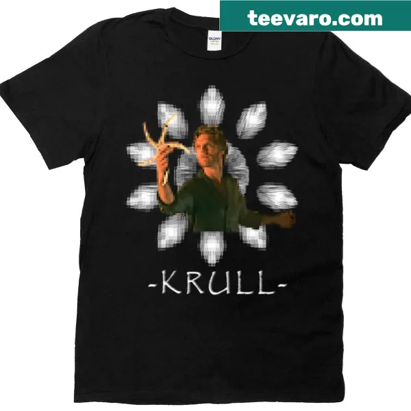 Krull t-shirt featuring iconic imagery from the cult classic film