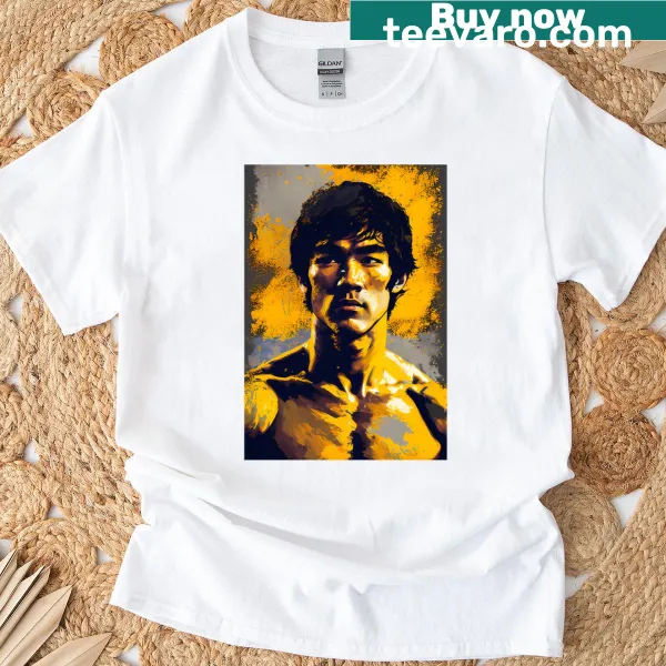 Vintage Kungfu Legend Master t-shirt featuring Dragonlee graphic