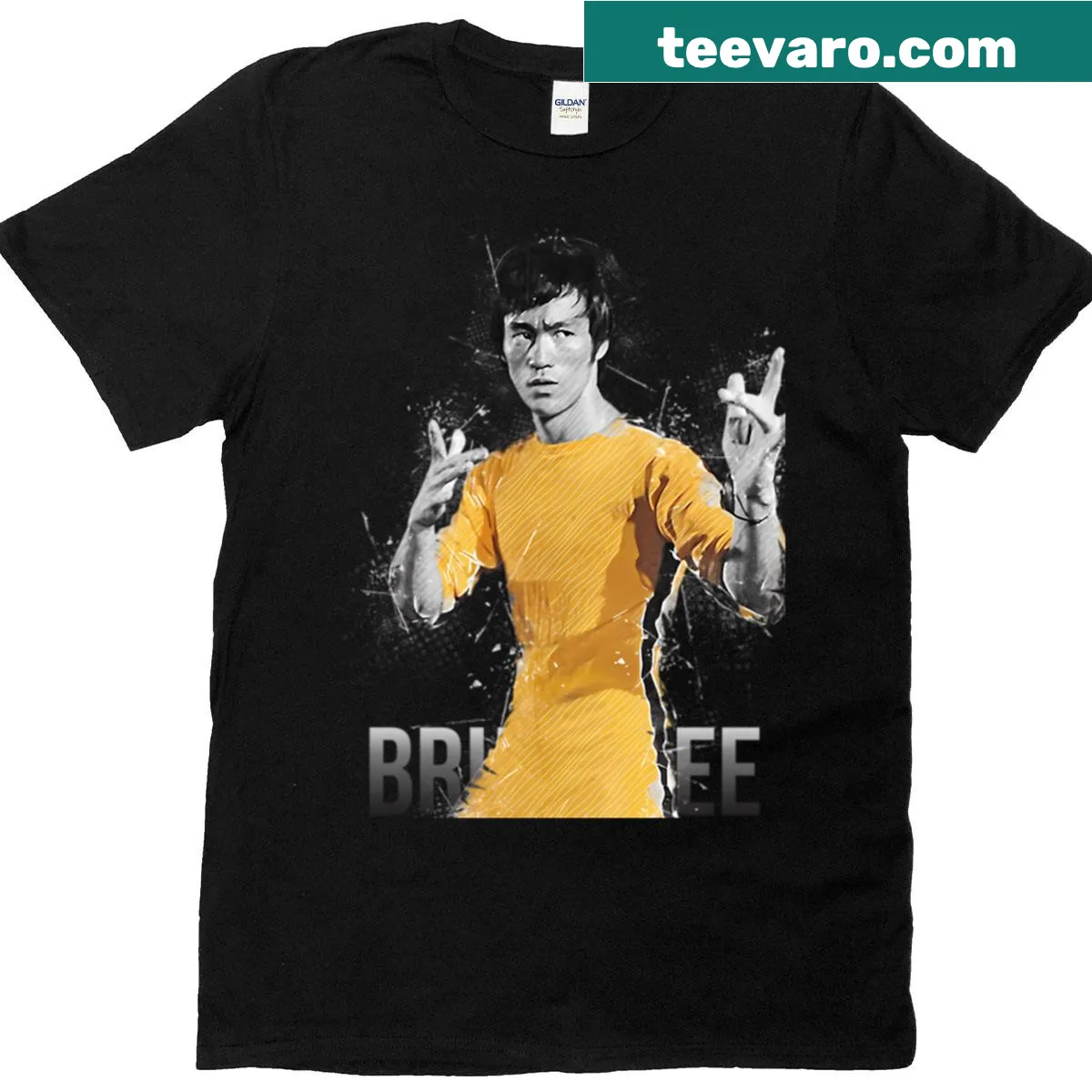 Vintage Dragonlee T-shirt featuring kung fu motif — on a men's t-shirt