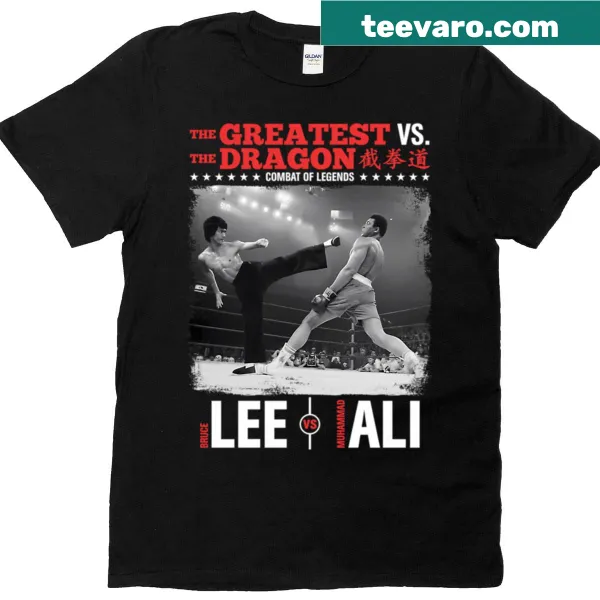 Vintage Dragonlee Legend T-shirt with kung fu and dragon graphic