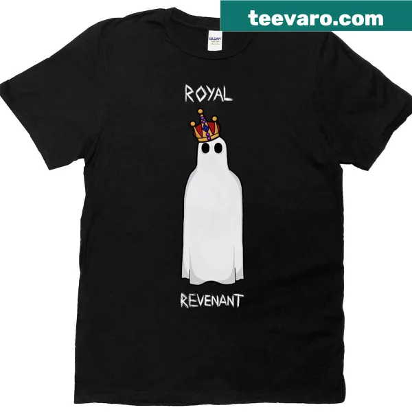 Illustration of a noble figure on a fantasy-themed t-shirt
