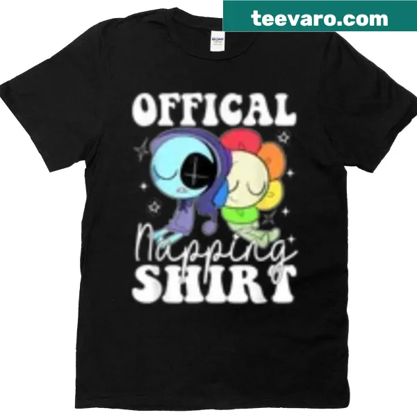 Sleep Squad text with playful graphics on a kid's t-shirt.