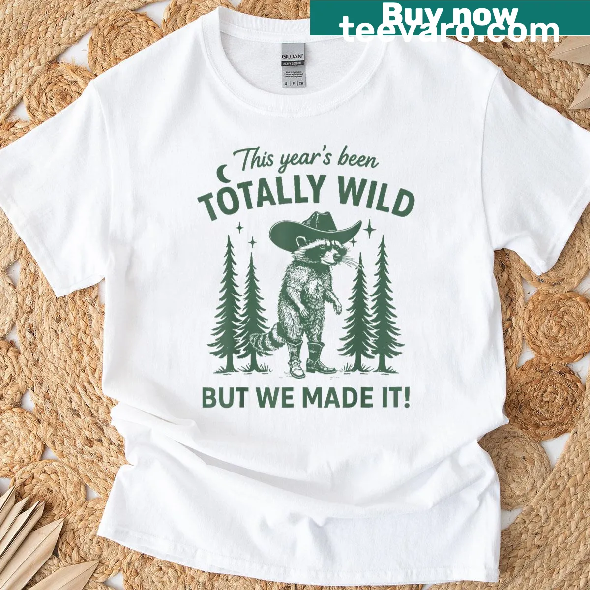 Bold typography T-shirt celebrating teachers on the last day of school. — on a men's t-shirt