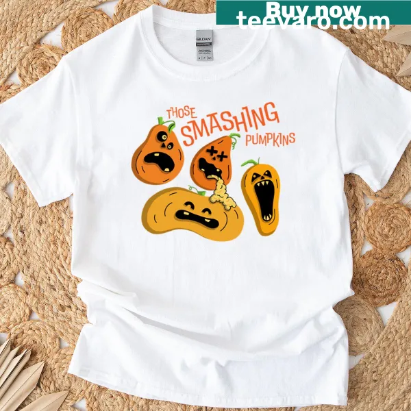 T-shirt featuring a design inspired by The Smashing Pumpkins