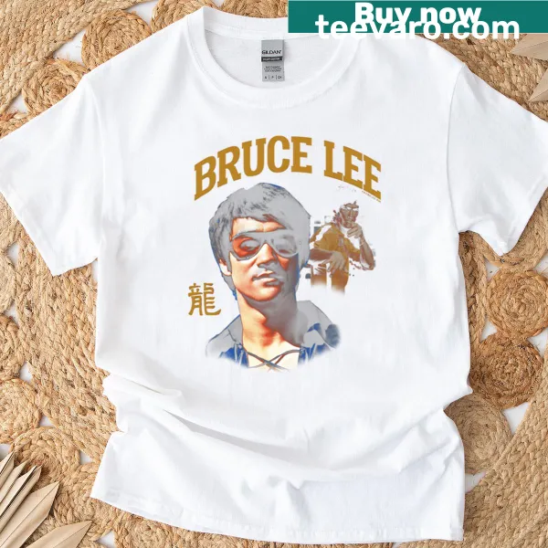 Vintage Logo Actor Dragon Legend Movies T-shirt with classic film logo