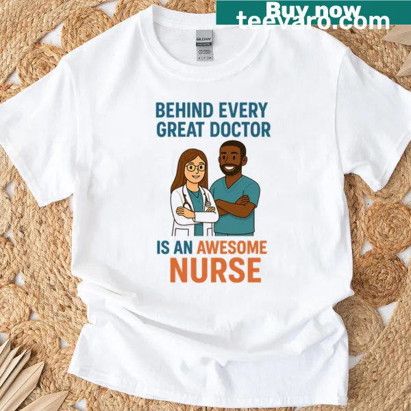 Healthcare Duo T-shirt recognizing Doctors and Nurses