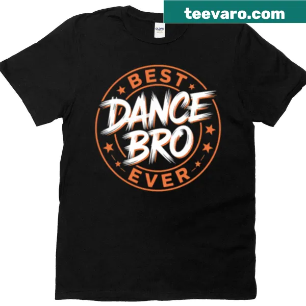 Bold badge design T-shirt for dance supporters