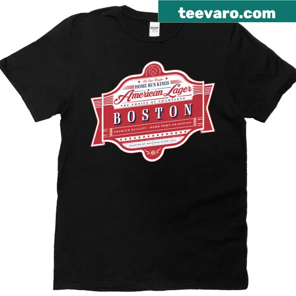 Boston Pride T-shirt featuring a bold city graphic
