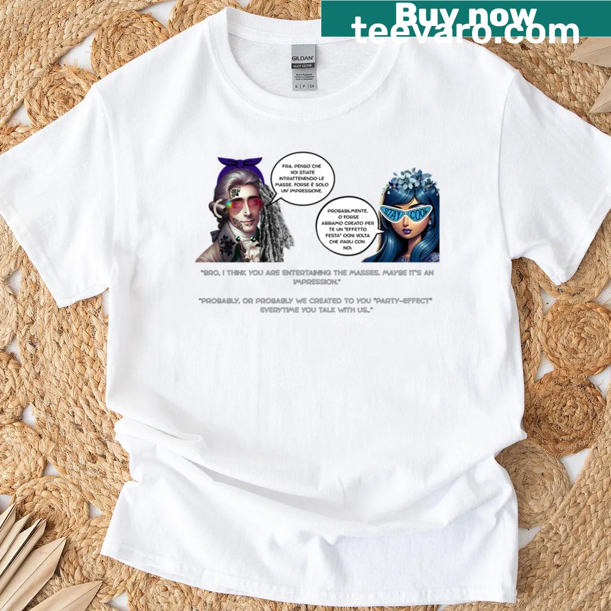 T-shirt featuring the humorous slogan 'Bro At Natural' in bold text — on a men's t-shirt