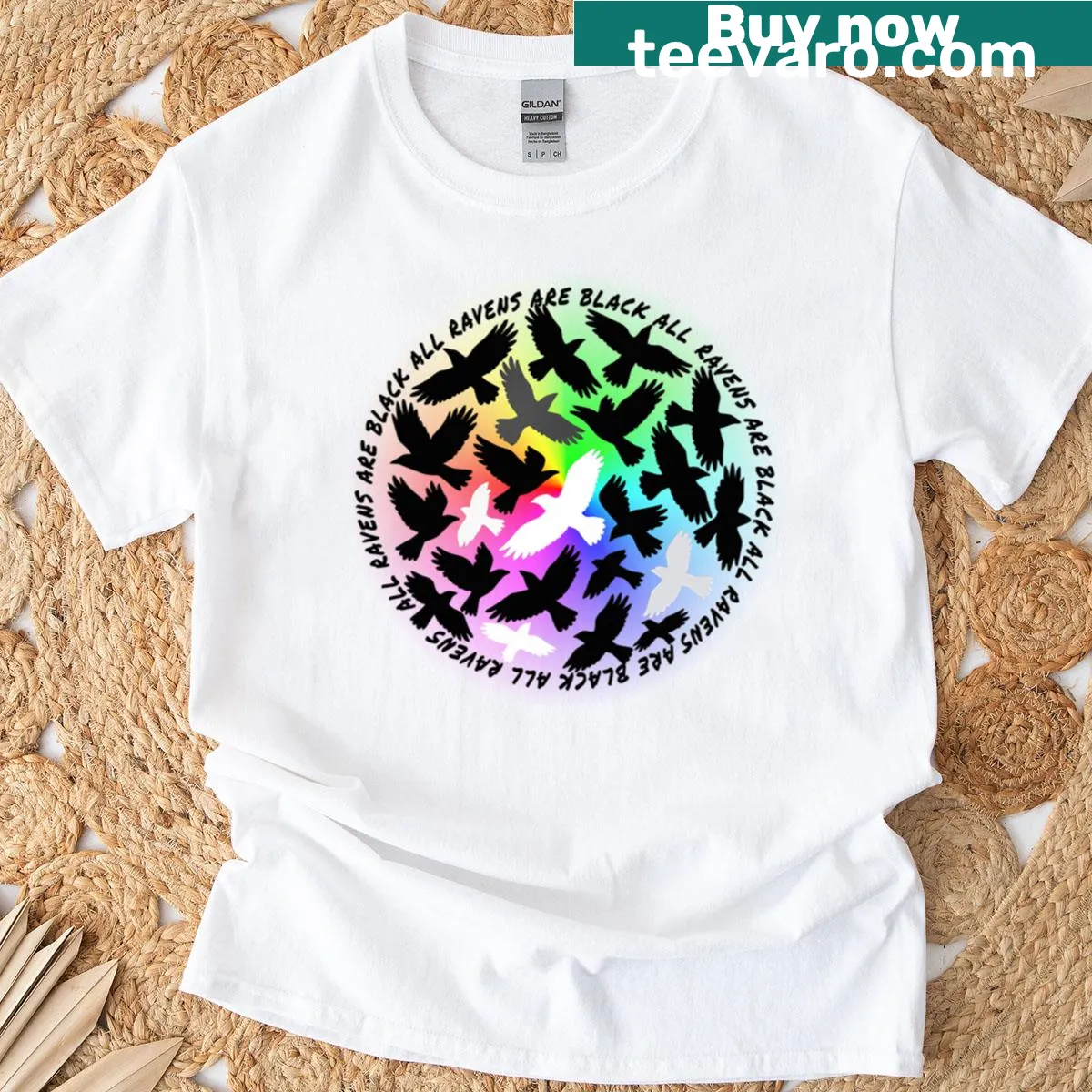 Abstract typography design on a minimalist oversized T-shirt — on a men's t-shirt