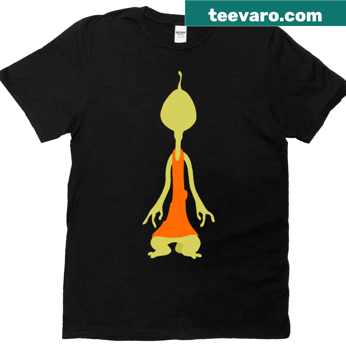 Pleakley character design on a t-shirt — on a men's t-shirt