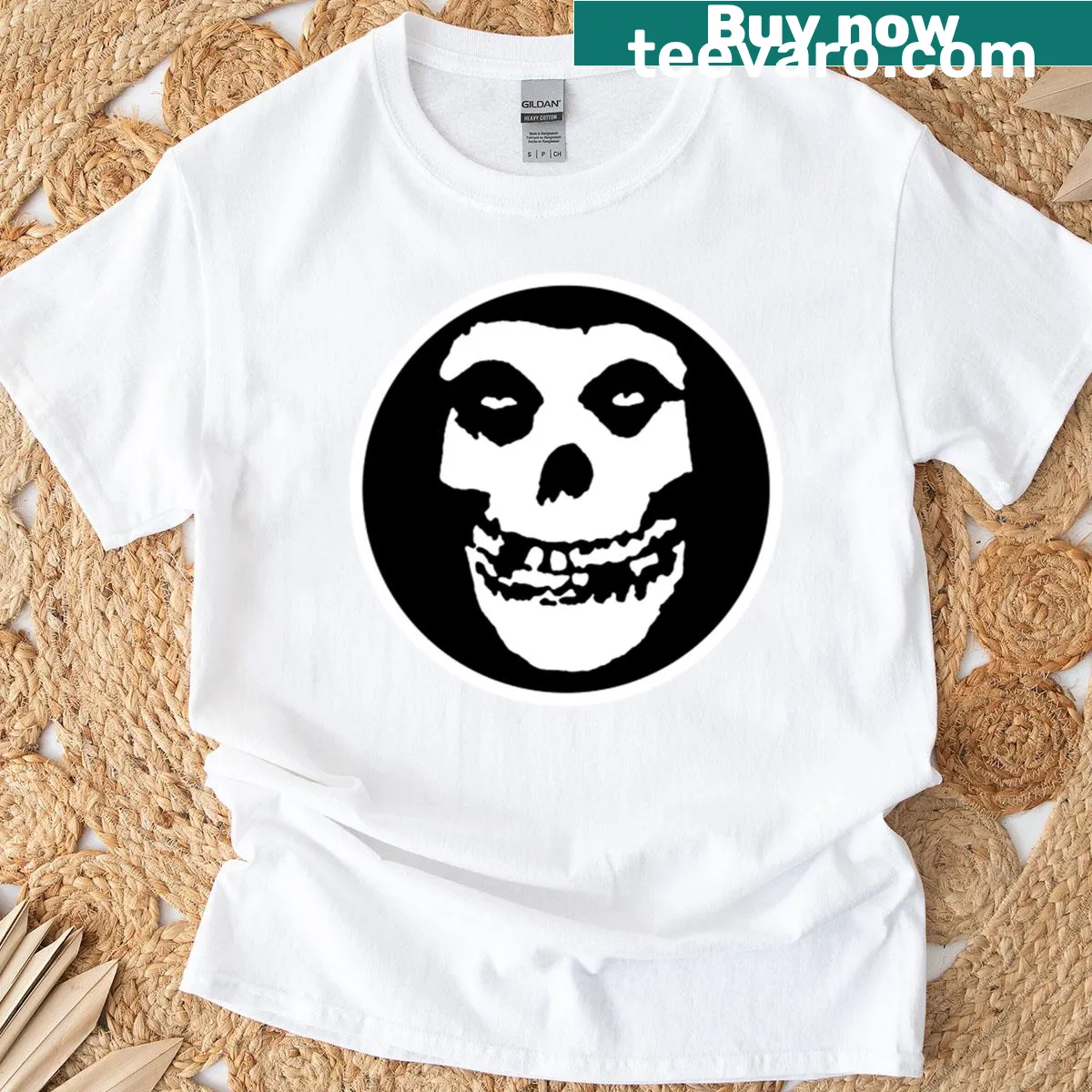 Oversized vintage-inspired graphic tee featuring the Crimson Ghost design — on a men's t-shirt