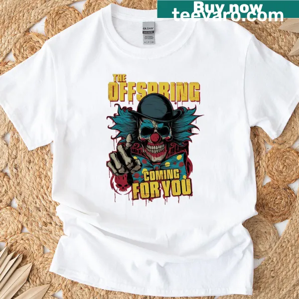 Typography design featuring The Offspring - Coming For You