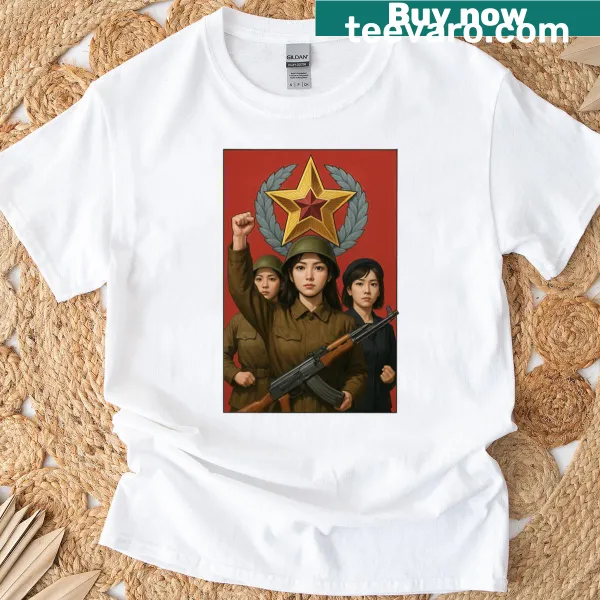 Oversized T-shirt with waifu-themed illustration
