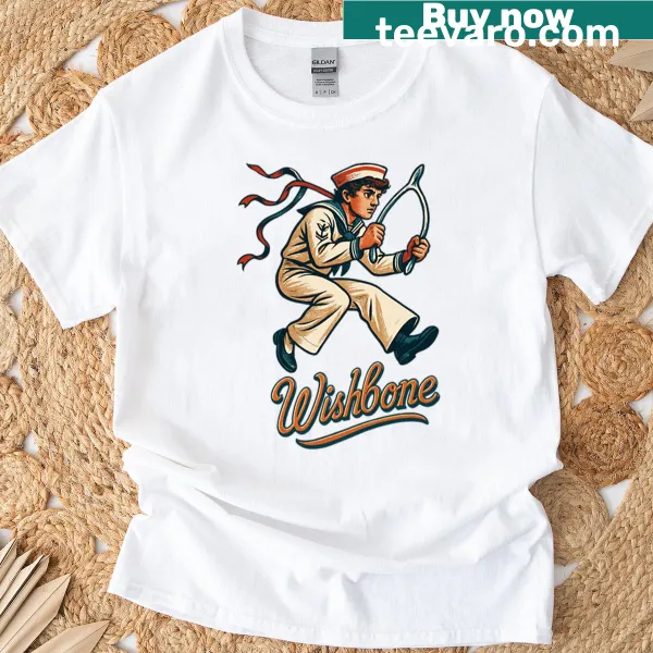 Cover art from Conan Gray's 'Wishbone' on a t-shirt