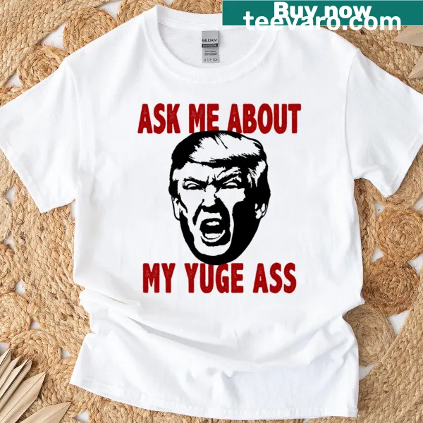 Funny anti-Trump T-shirt with bold text