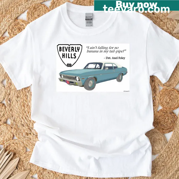 T-shirt featuring Axel Nova logo with a retro car culture theme