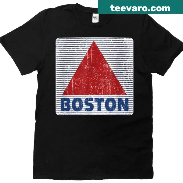 Vintage graphic T-shirt featuring the Boston Citgo sign
