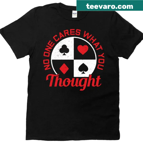 Fun graphic t-shirt for bridge game players