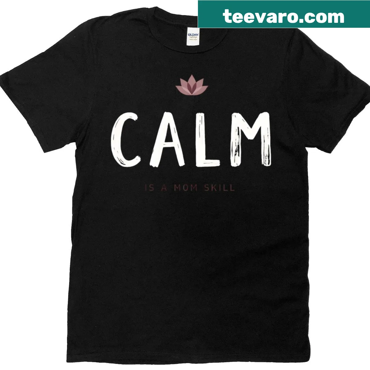Wholesome Mothers Day t-shirt celebrating calm moms. — on a men's t-shirt