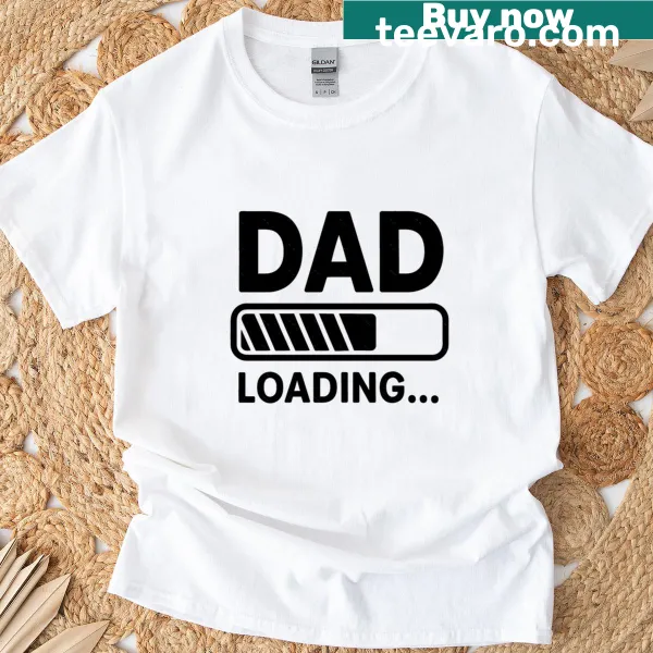 Dad Loading graphic text design