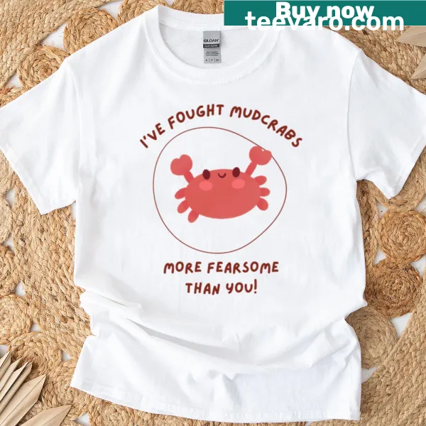 Funny Elder Scrolls Mudcrab shirt with cartoon design