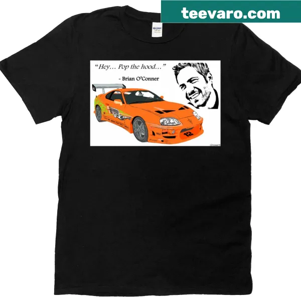 Oversized T-shirt with dynamic Furious Supra graphic