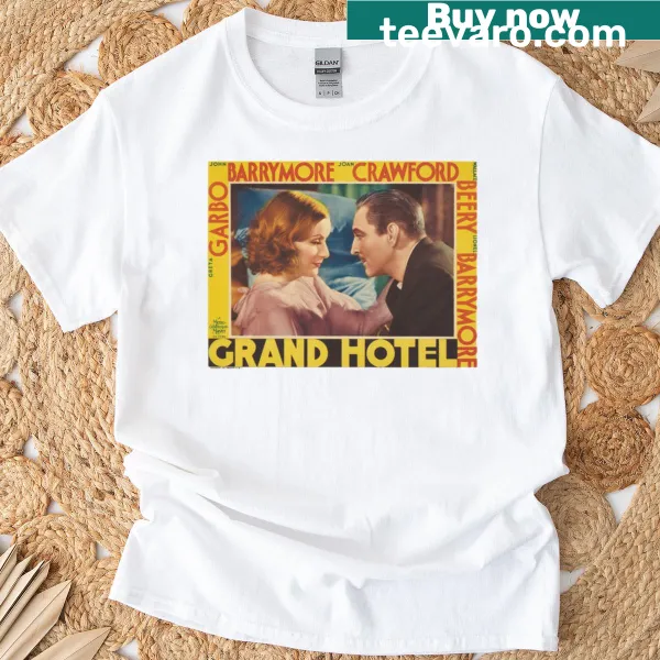Vintage-inspired illustration of a grand hotel representing Hollywood