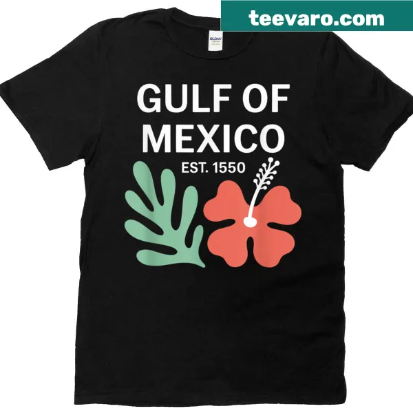 Illustration T-shirt featuring the Gulf of Mexico
