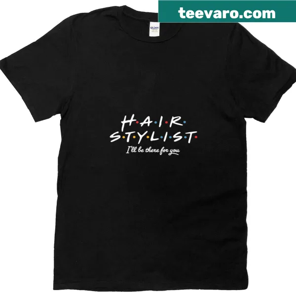 Funny hair stylist themed graphic T-shirt