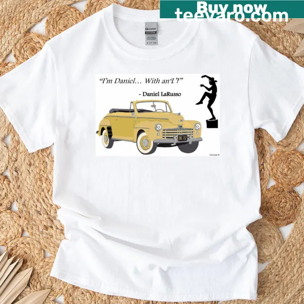 Karate themed T-shirt featuring a classic Laruso design