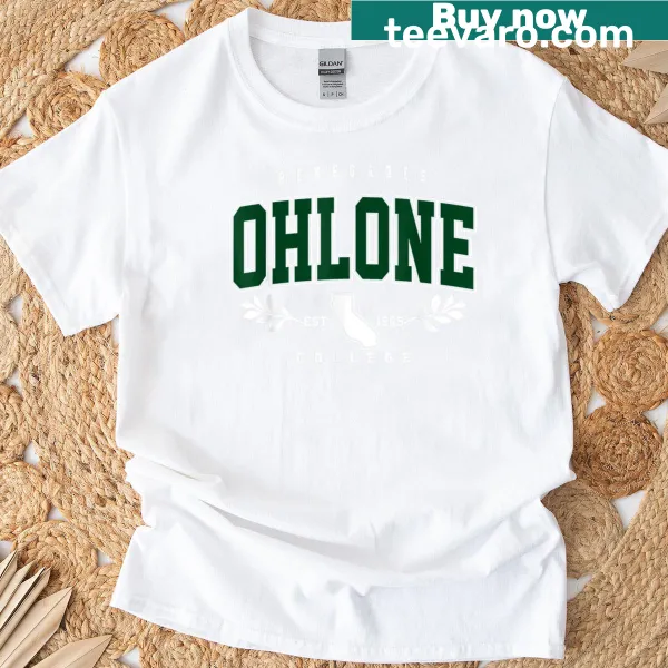 Vintage college athletic design Ohlone Arch t-shirt