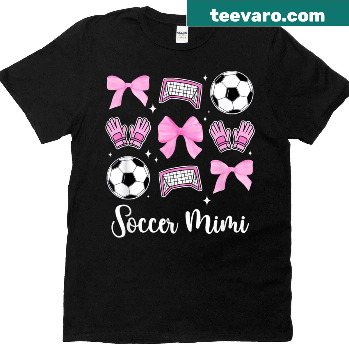 Mimi of a Soccer Player T-shirt for grandmothers — on a men's t-shirt