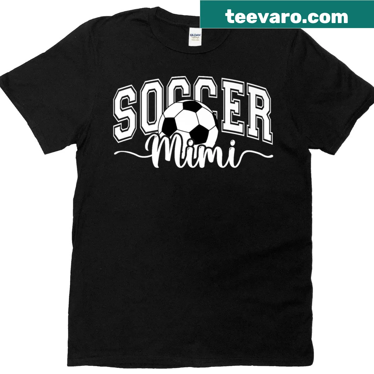 Vintage Soccer Mimi T-shirt for grandmothers on Mother's Day — on a men's t-shirt