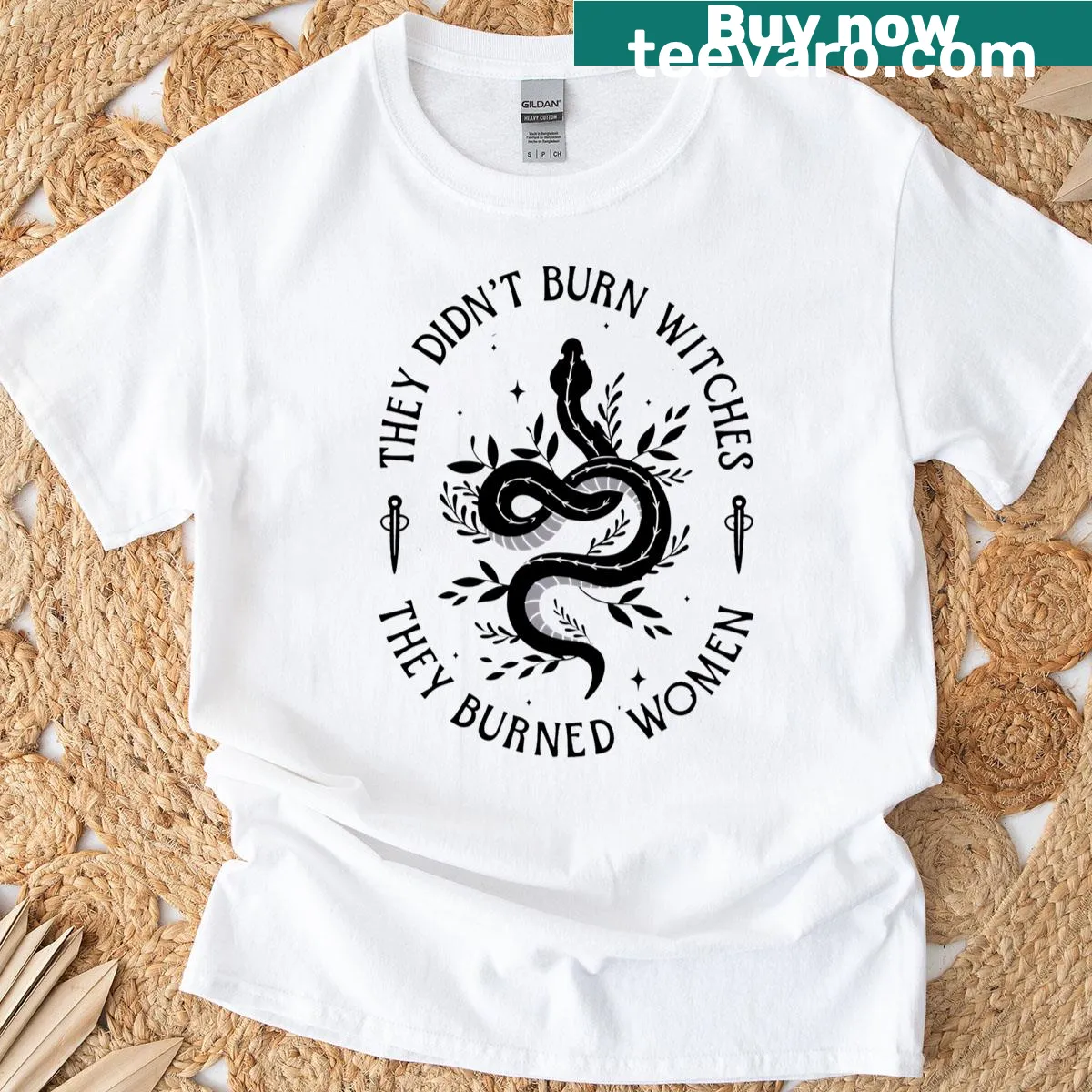 Pro-choice t-shirt with a women's rights statement — on a men's t-shirt