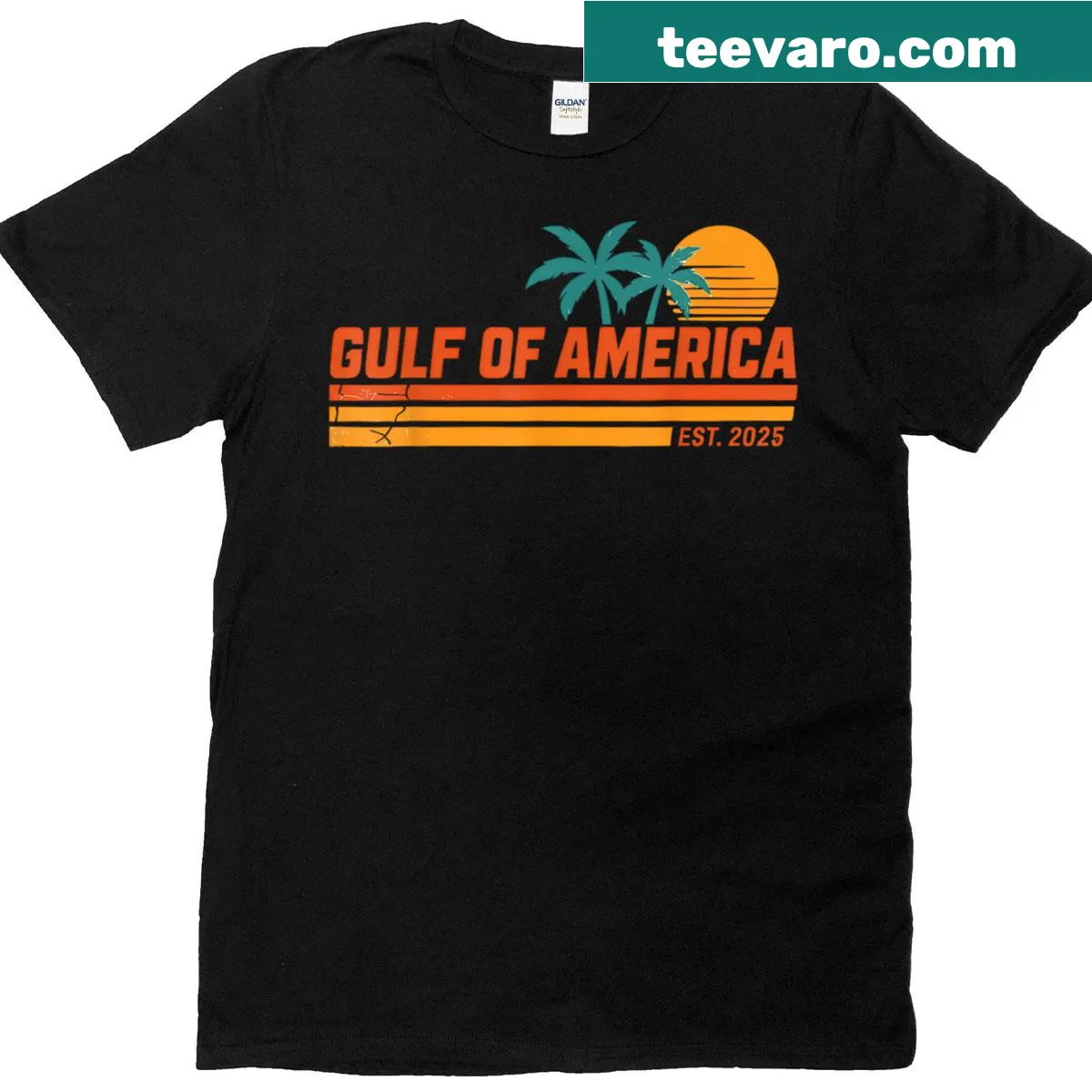 Vintage t-shirt featuring bold typography inspired by the 80s — on a men's t-shirt