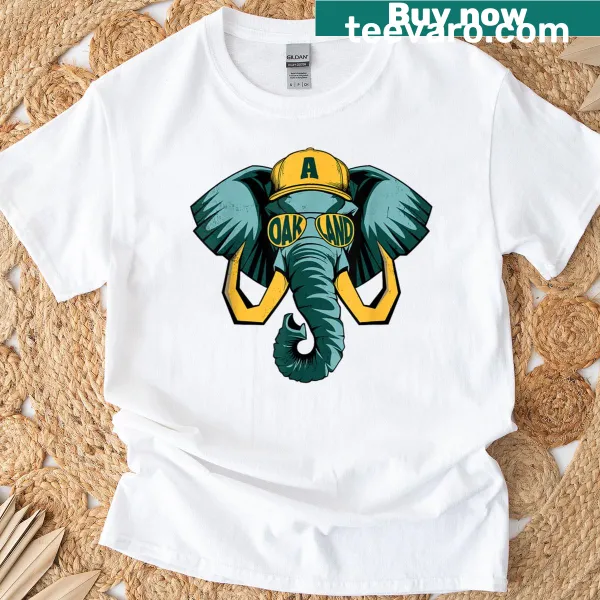 Retro T-shirt with lovely animal art inspired by Oakland.