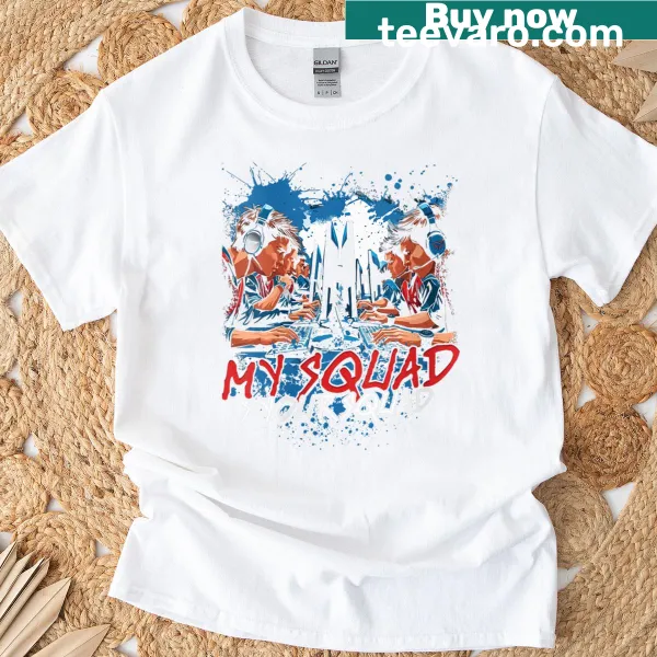 Multiplayer Gamers t-shirt with the phrase My Squad Your Squad