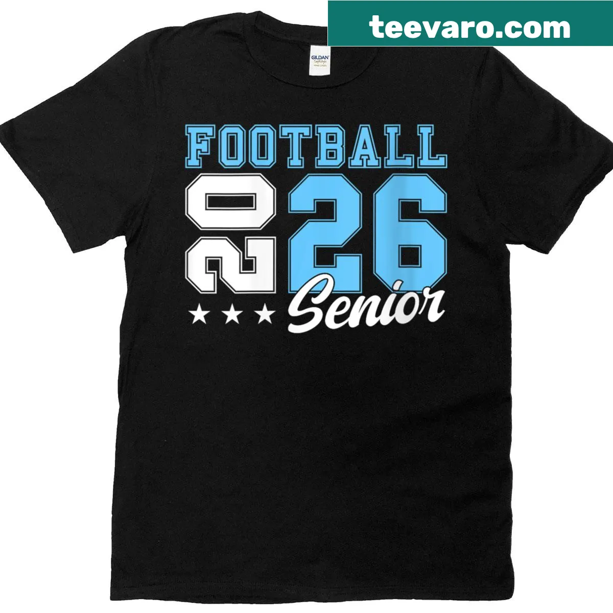 Football Senior Night Graduation 47 T-shirt for mom — on a men's t-shirt