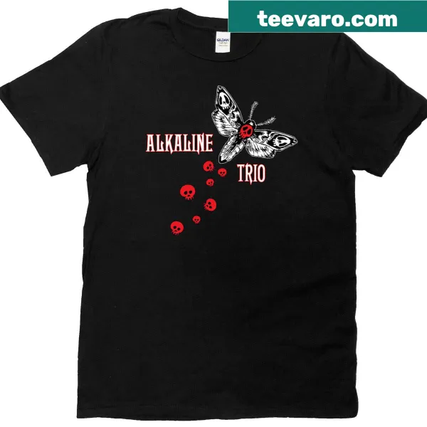 Alkaline Trio band T-shirt featuring the band's logo