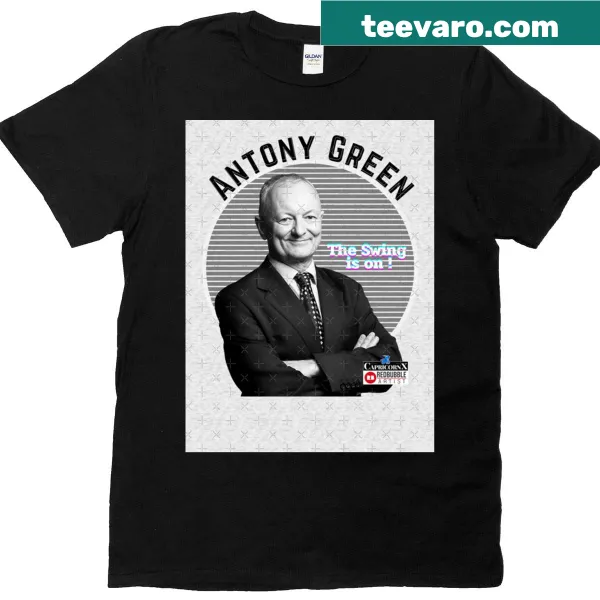 Simple T-shirt featuring the name Antony Green, ideal for educators