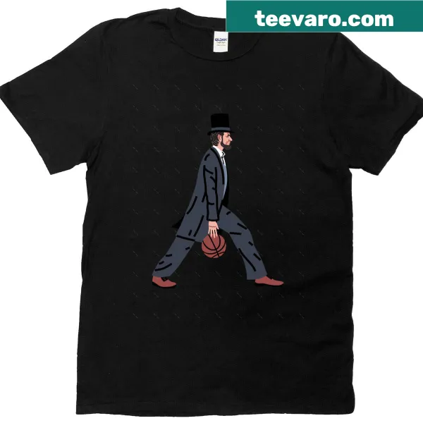 Bold 'Balling Lincoln' graphic oversized t-shirt