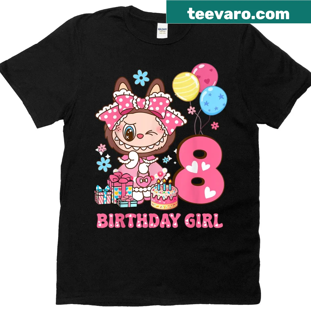 Fun birthday-themed t-shirt for celebrations — on a men's t-shirt