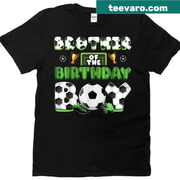 Brother of the Birthday Boy t-shirt perfect for celebrations