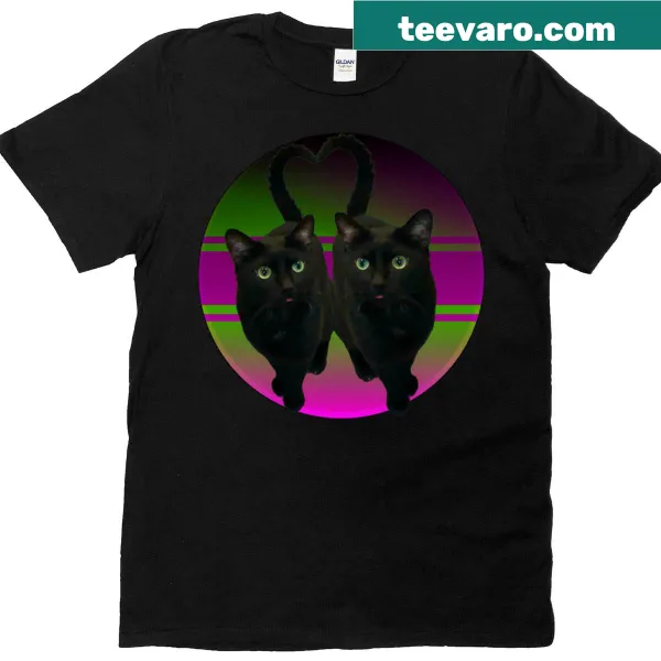 Oversized t-shirt with playful text: Charlie Is Pink And Green