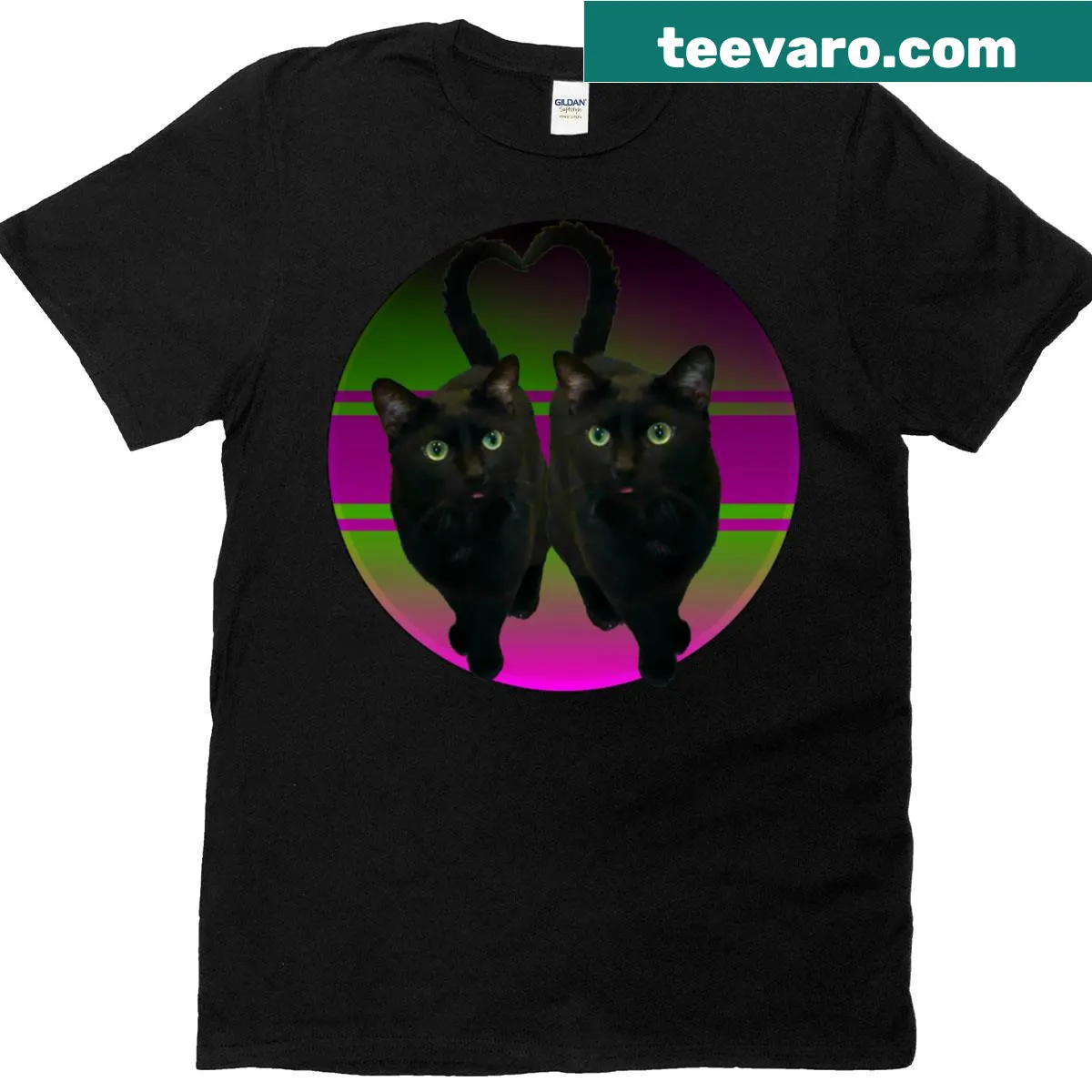 Oversized t-shirt with playful text: Charlie Is Pink And Green — on a men's t-shirt